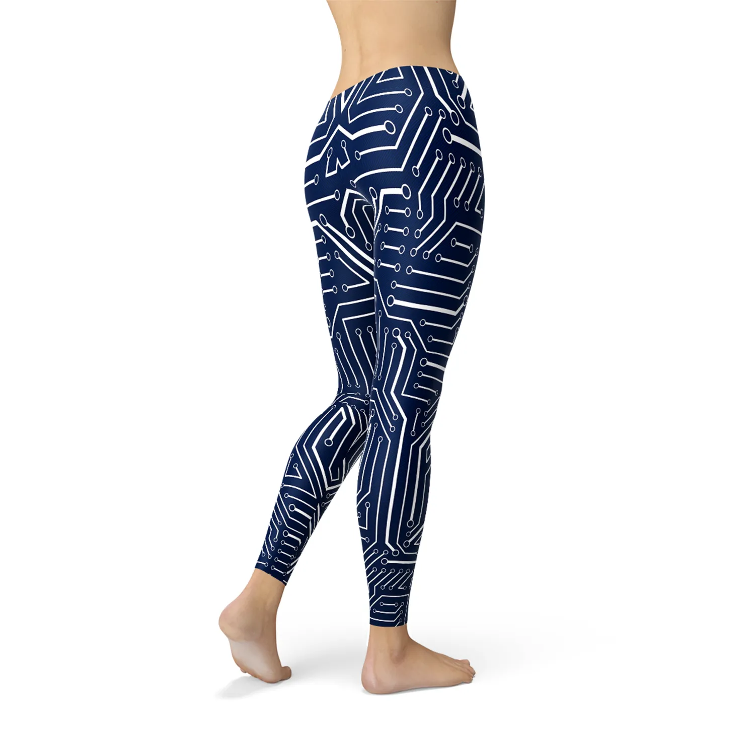Women's Performance Navy Circuit Active Leggings
