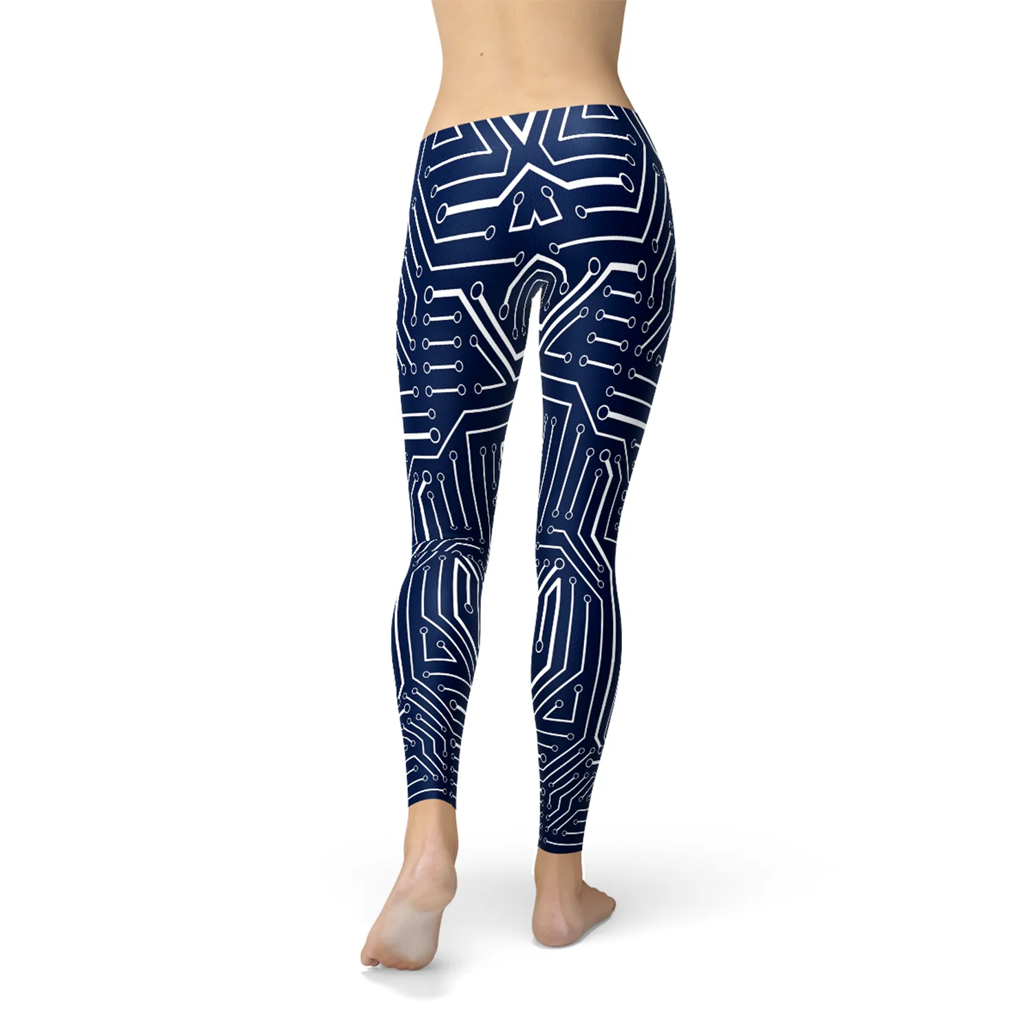 Women's Performance Navy Circuit Active Leggings