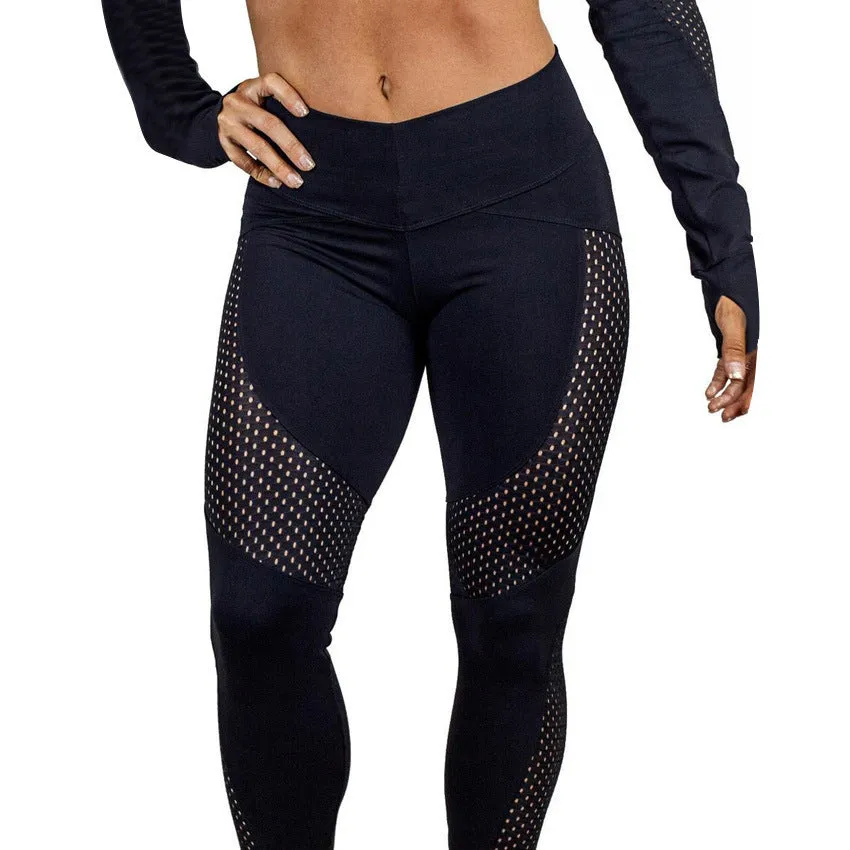 Women's Summer Elastic High Waist Quick-Dry Workout Leggins