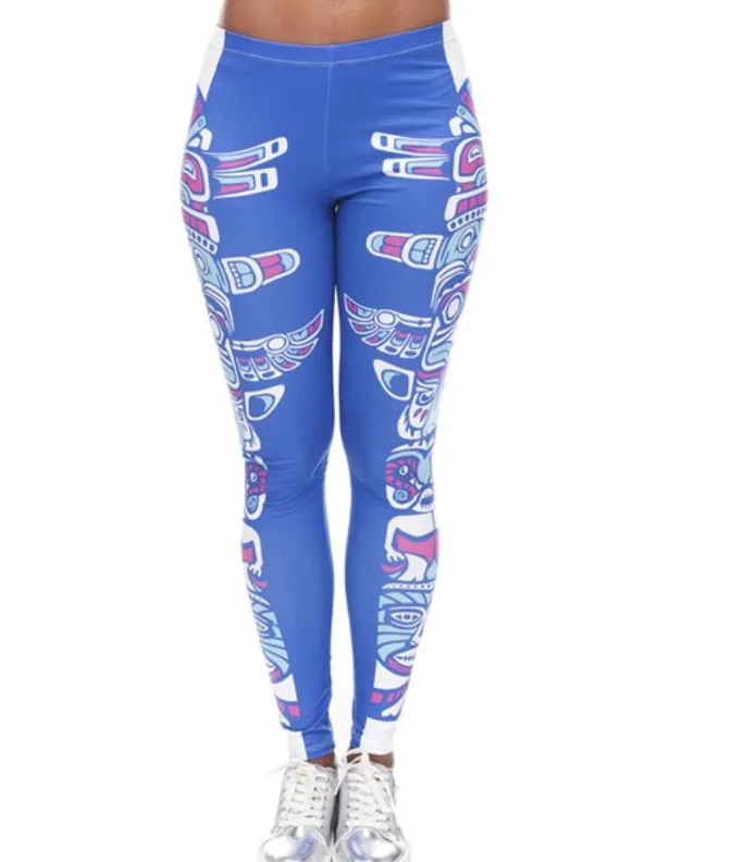 Women's Summer High Waist Spandex Fitness Leggings