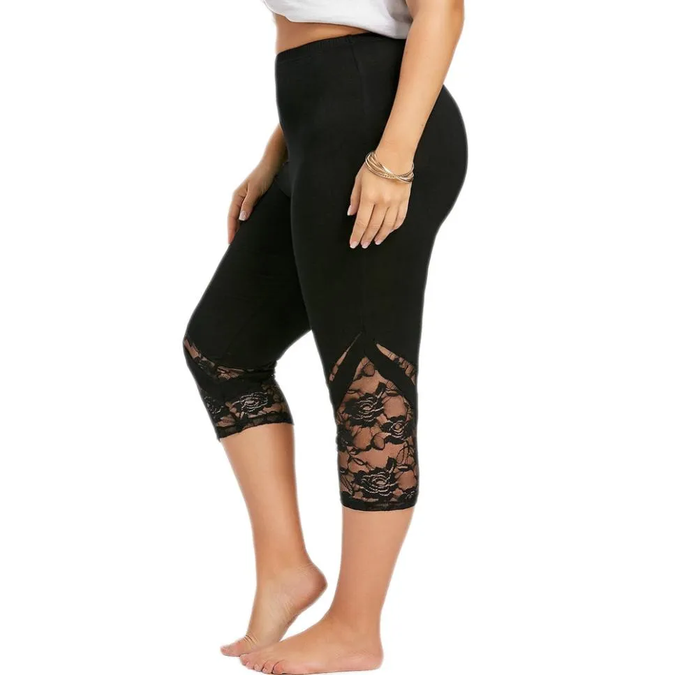 Women's Summer Skinny High Waist  Plus Size Leggings