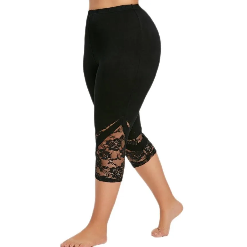 Women's Summer Skinny High Waist  Plus Size Leggings