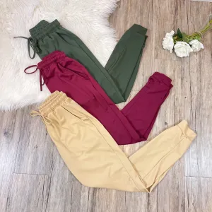 Yarely Joggers - Olive
