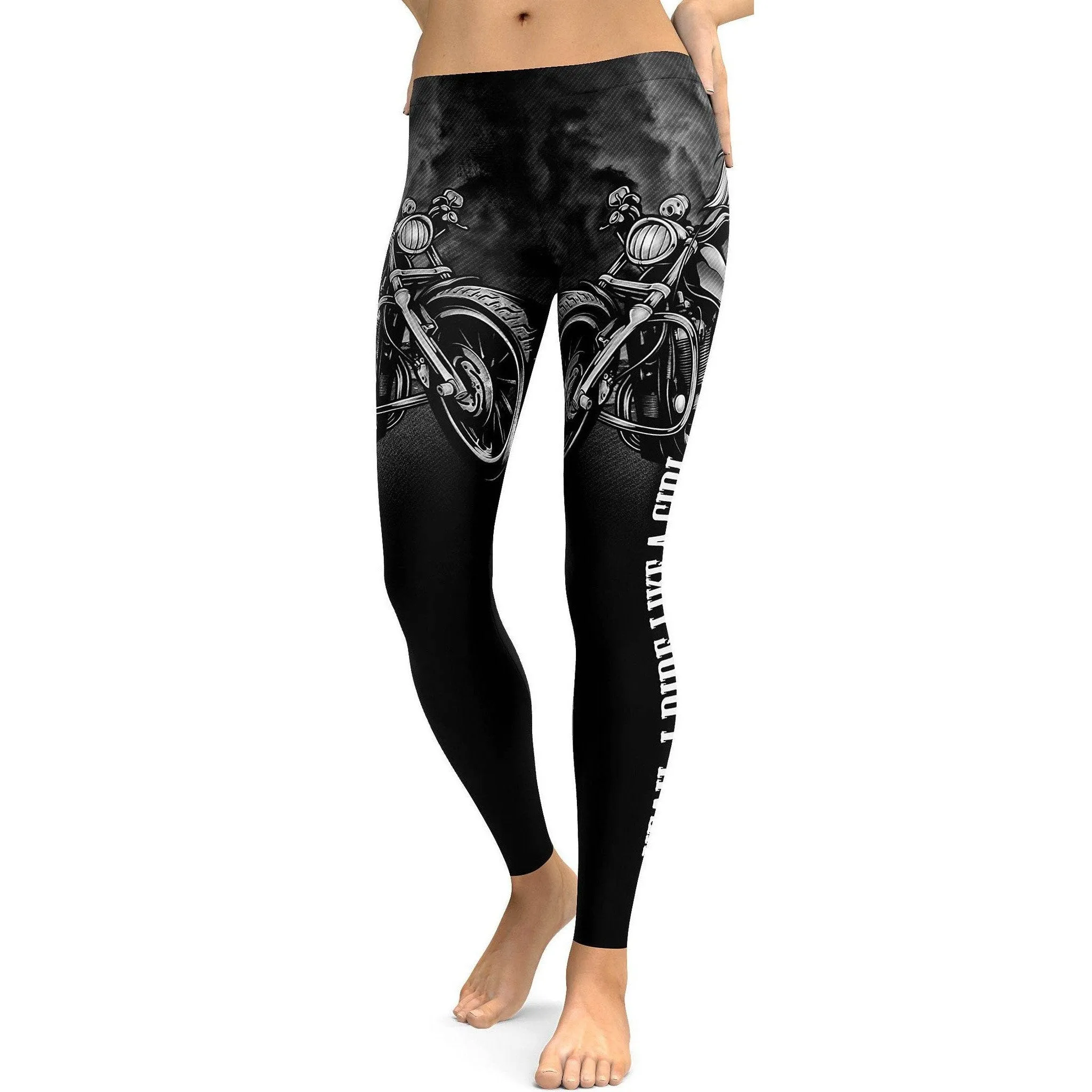 Yeah, I ride like a girl Leggings