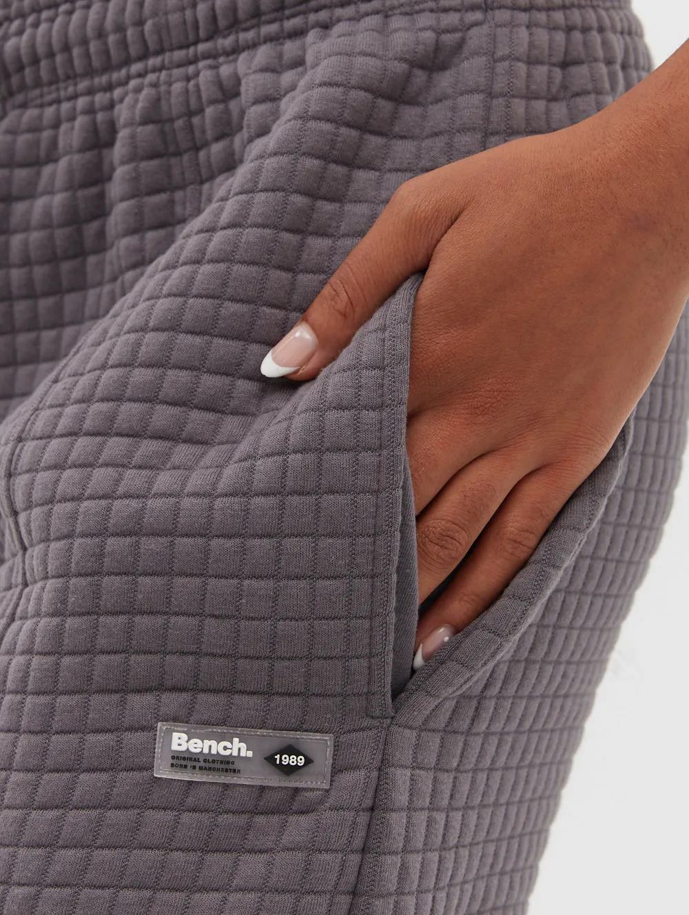 Zaria Pintuck Waffle Joggers